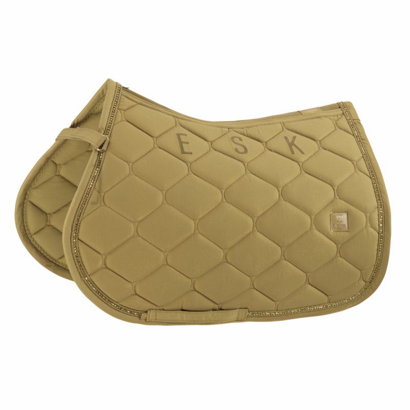 Eskadron Glam Crystal Saddlecloth Heritage AW25 - Cardamom-2