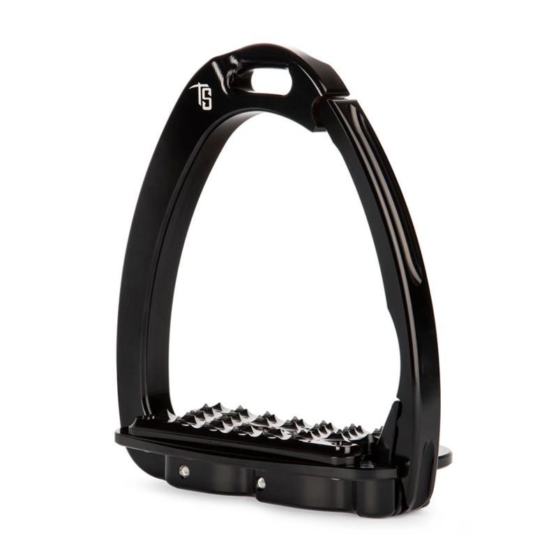 Tech Stirrups Venice Hunter/Jumper Flat Stirrups - Black