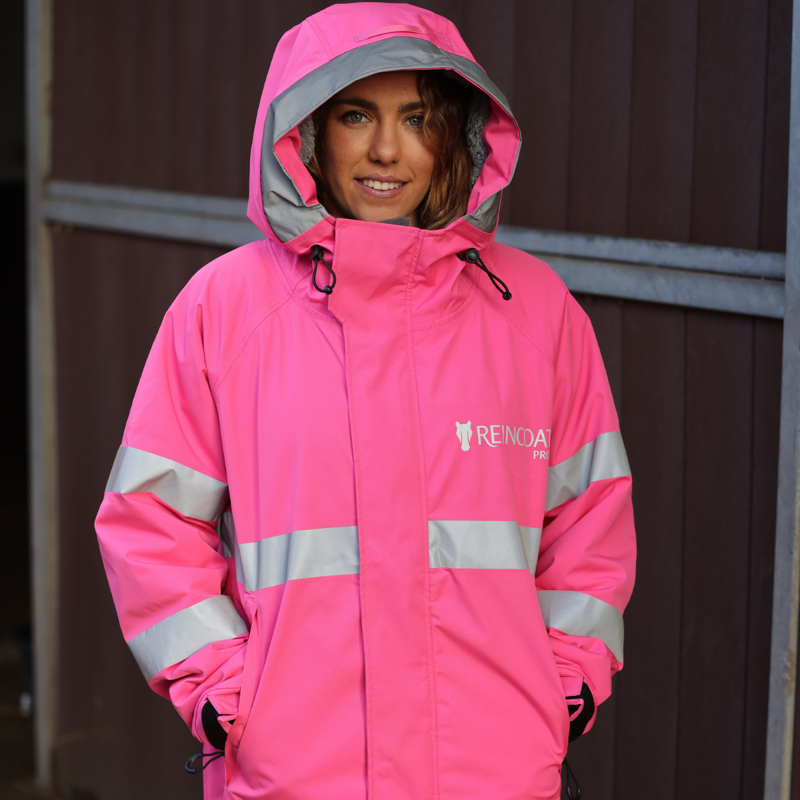 Reincoat PRO Women's - Hi-Vis Pink-5