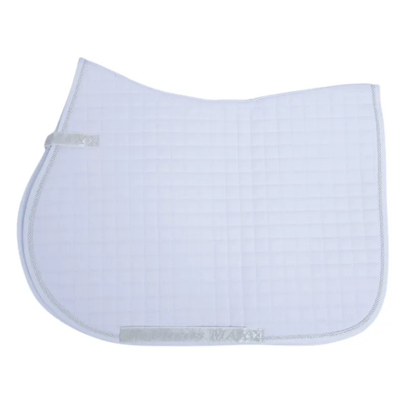 Bucas Max Jump/GP Saddlepad - White - Full