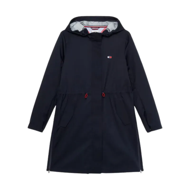 Tommy Hilfiger Washington Long Rain Jacket - Desert Sky