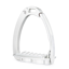 Tech Stirrups Venice Hunter/Jumper Flat Stirrups - Silver