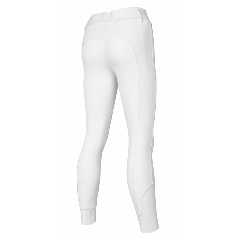 Kingsland KLKora Ladies H Shape K-Grip Breeches - White-1