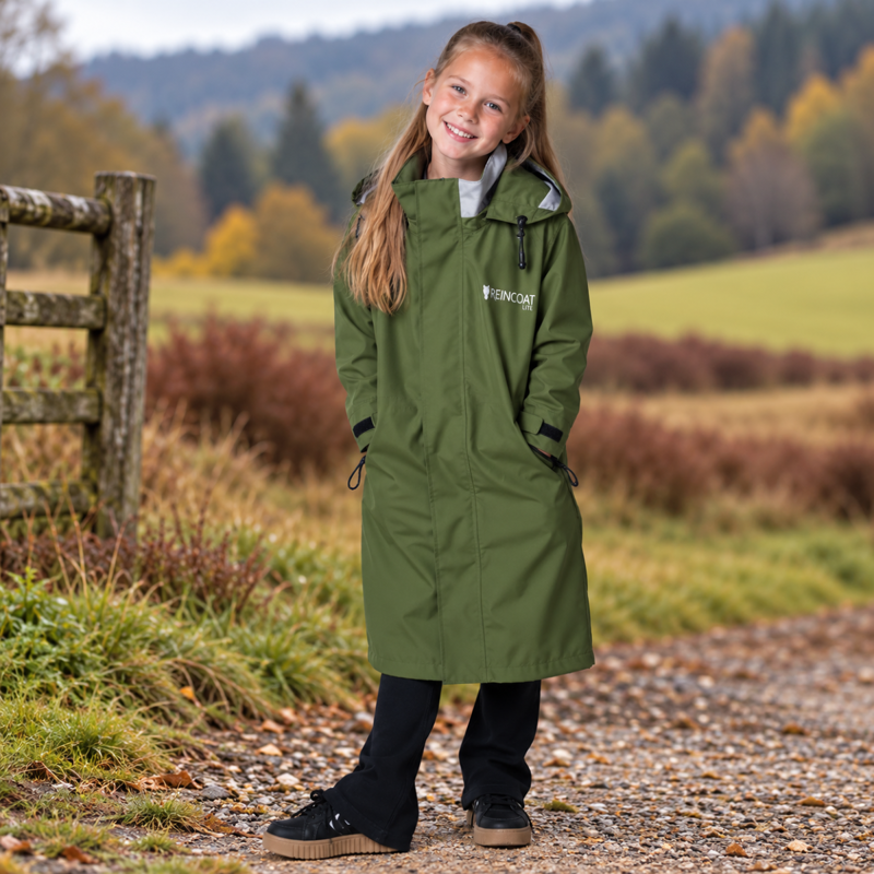 Reincoat LITE Kids - Forest Green