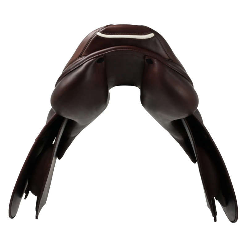 Prestige X-Meredith Double Flap Jump Saddle - Tabacco-3
