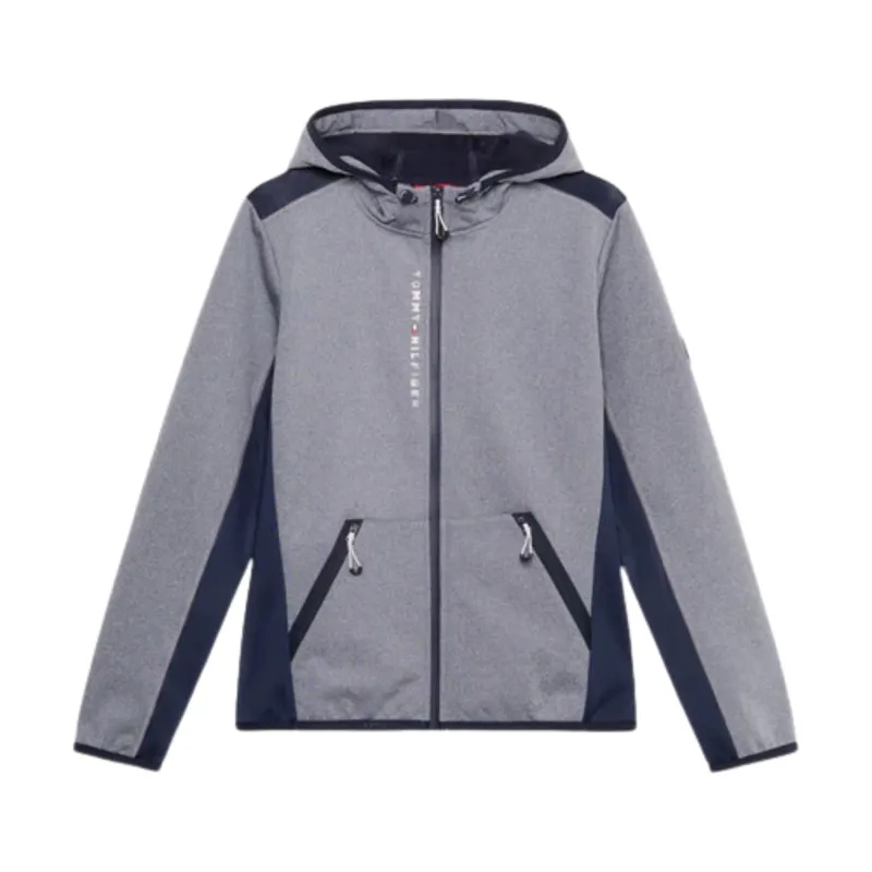 Tommy Hilfiger London Softshell Jacket - Grey Melange