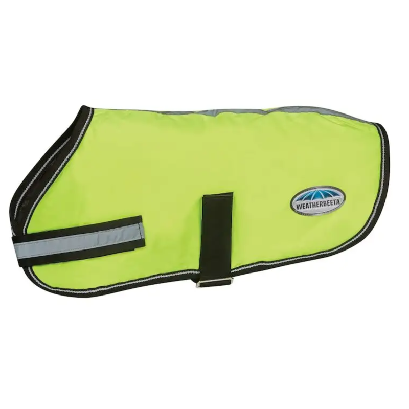 WeatherBeeta ComFiTec Reflective Parka 300D Dog Coat - Yellow-1