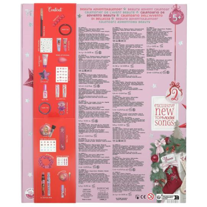 TOPModel Beauty Advent Calendar-2