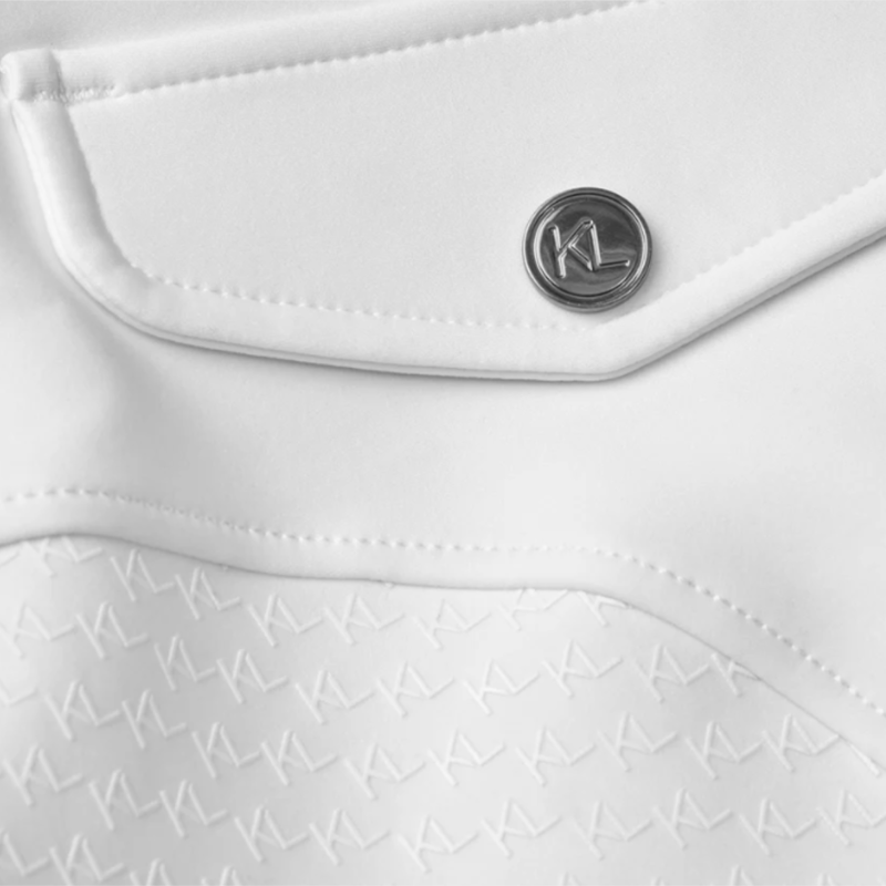 Kingsland KLKatty Ladies A Shape F-Grip Breeches - White-4