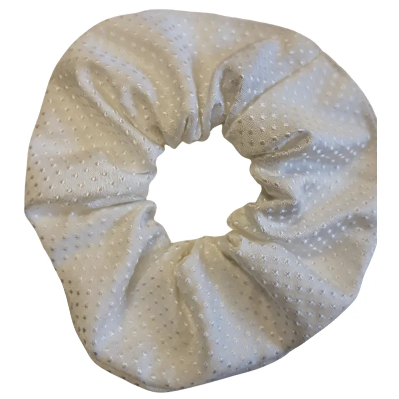 ShowQuest Scrunchie - Vintage Devises Ivory