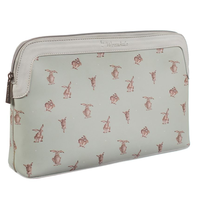 Wrendale Designs Large Cosmetic Bag - Hare-1