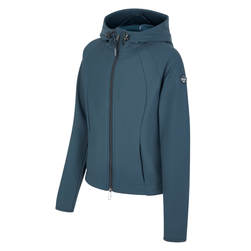 LeMieux Young Rider Lottie Soft Shell Jacket - Petrol-1