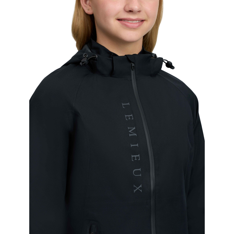 LeMieux Young Rider Tessa Waterproof Jacket - Black-2