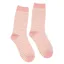 Joules Ladies Toasty Stripe Socks - Pink