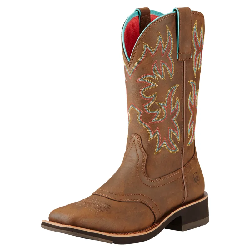 Ariat Women's Delilah Western Boots - Toasted Brown