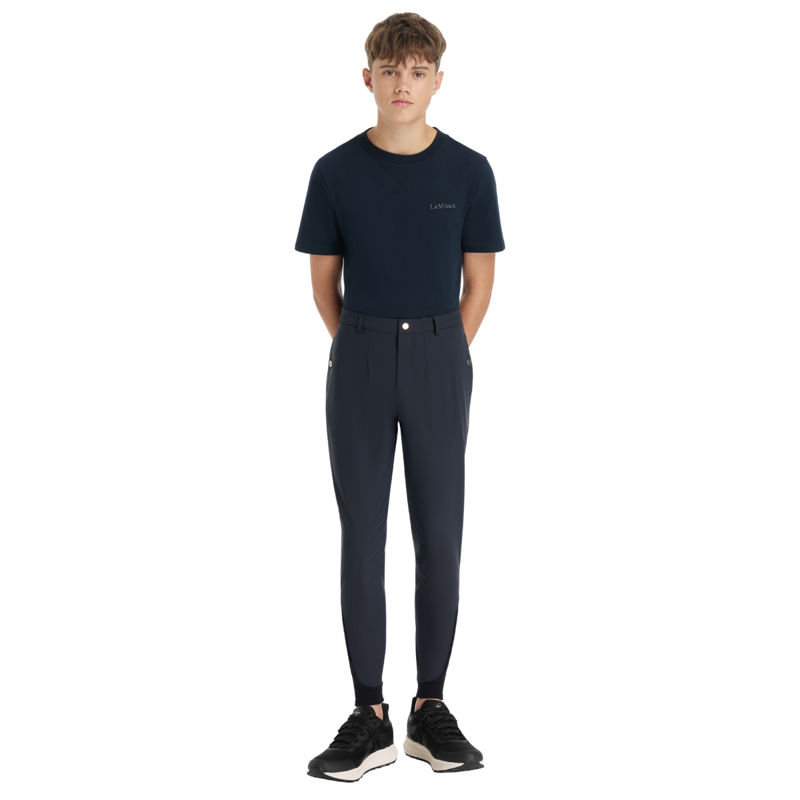 LeMieux Young Rider Boys Classique Breech - Navy-2