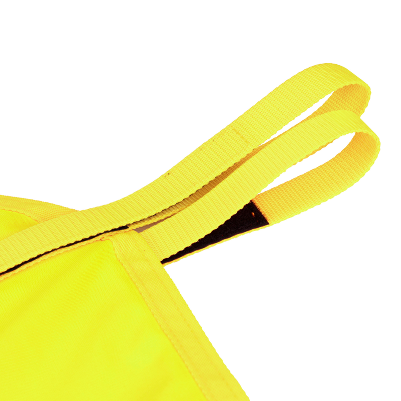 Shires EQUI-FLECTOR Mesh Quarter Sheet - Yellow-2