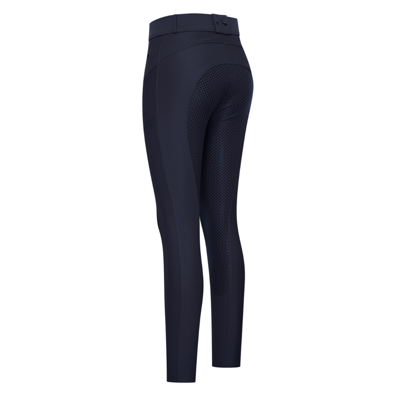 HV Polo Ladies Favourite Sporty Full Grip Riding Breeches - Navy-1