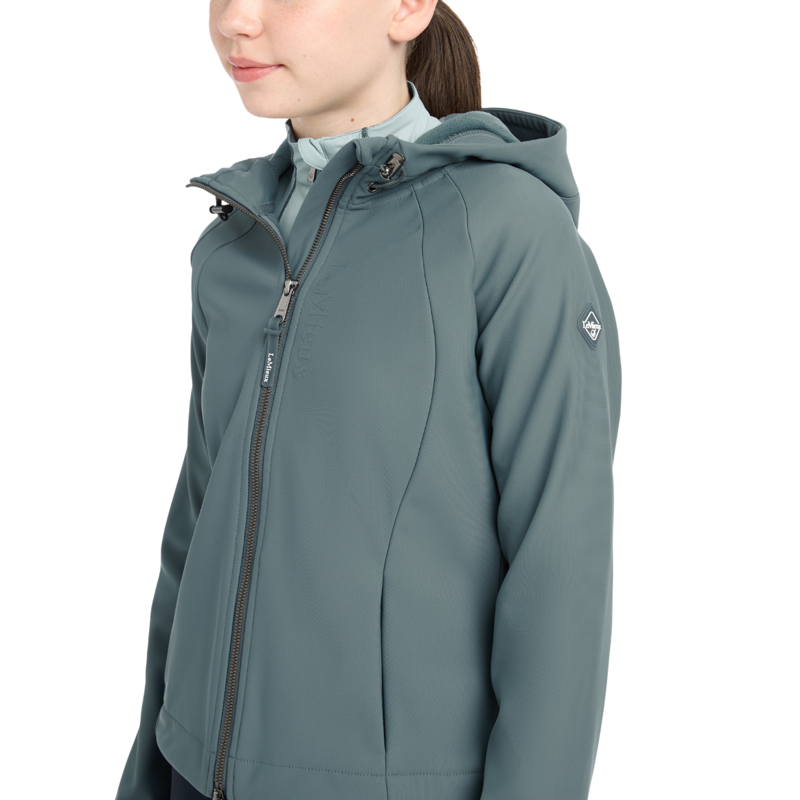 LeMieux Young Rider Lottie Soft Shell Jacket - Petrol-5