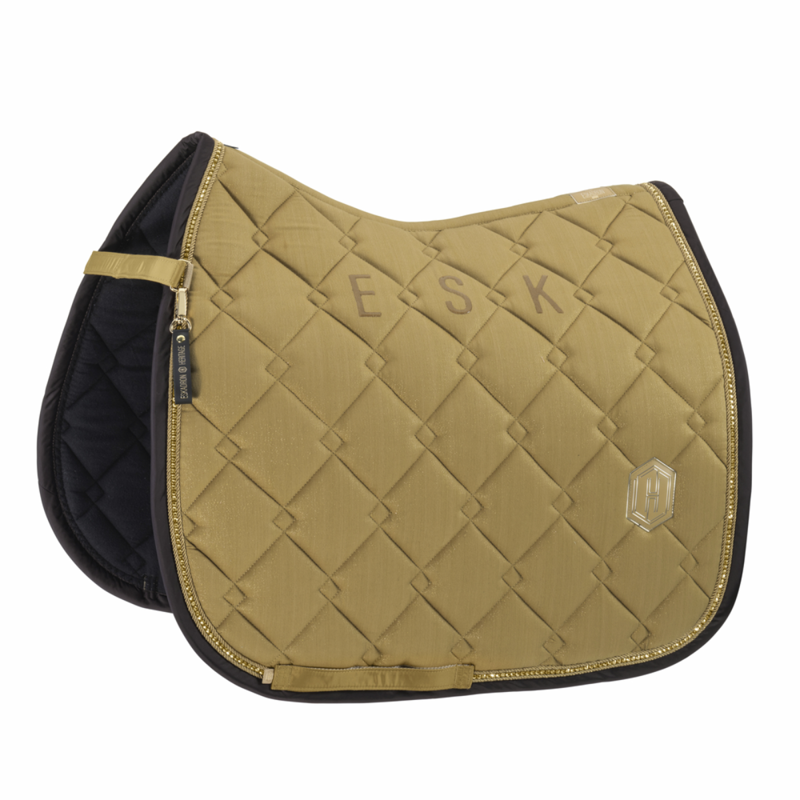 Eskadron Cotton Glitter Crystal Saddlecloth Heritage AW25 - Cardamom-1