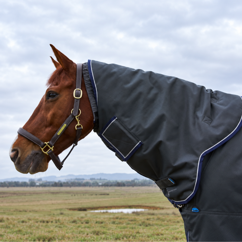 WeatherBeeta ComfiTec Ultra 220g Turnout Neck Cover - Charcoal