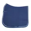 Bucas Max Dressage Saddlepad - Navy/Silver - Full