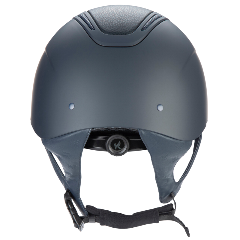 Karben Amity Leather Riding Hat - Navy-5