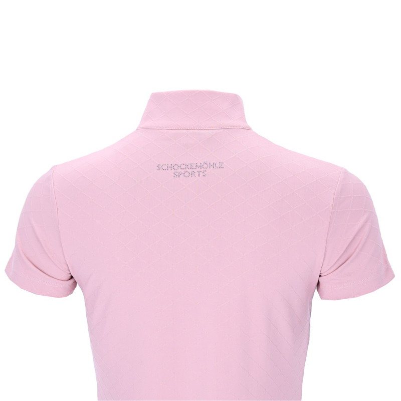 Schockemohle Ladies SPAsha Style T-Shirt - Powder Pink-2