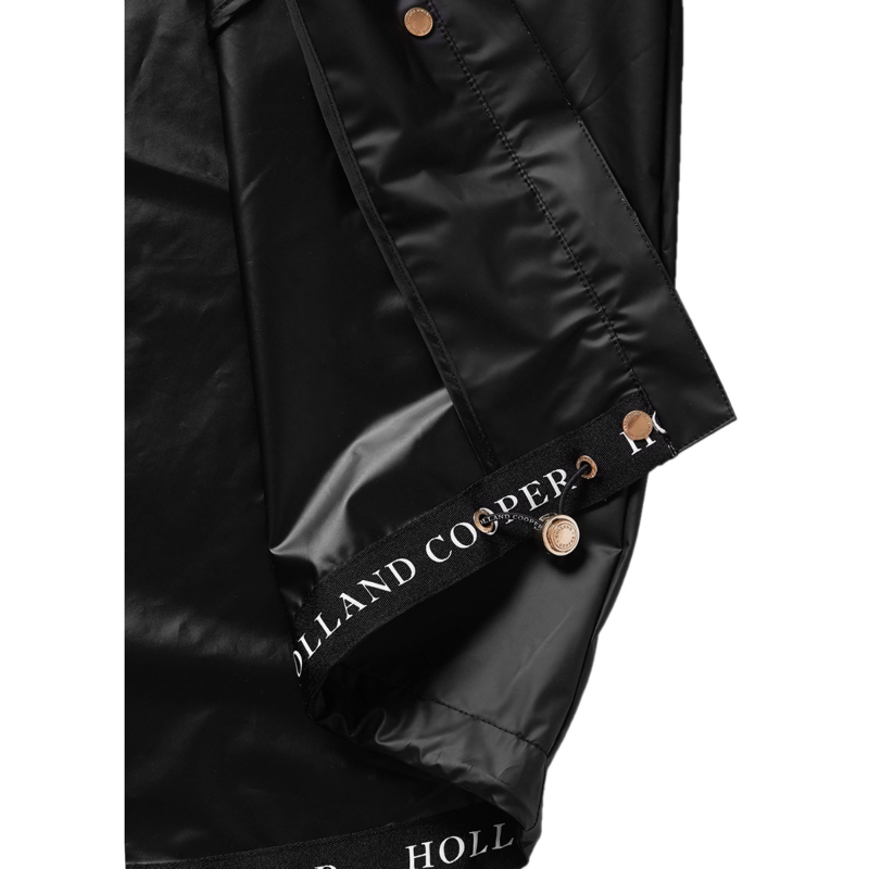 Holland Cooper Rain Coat - Matte Black-9