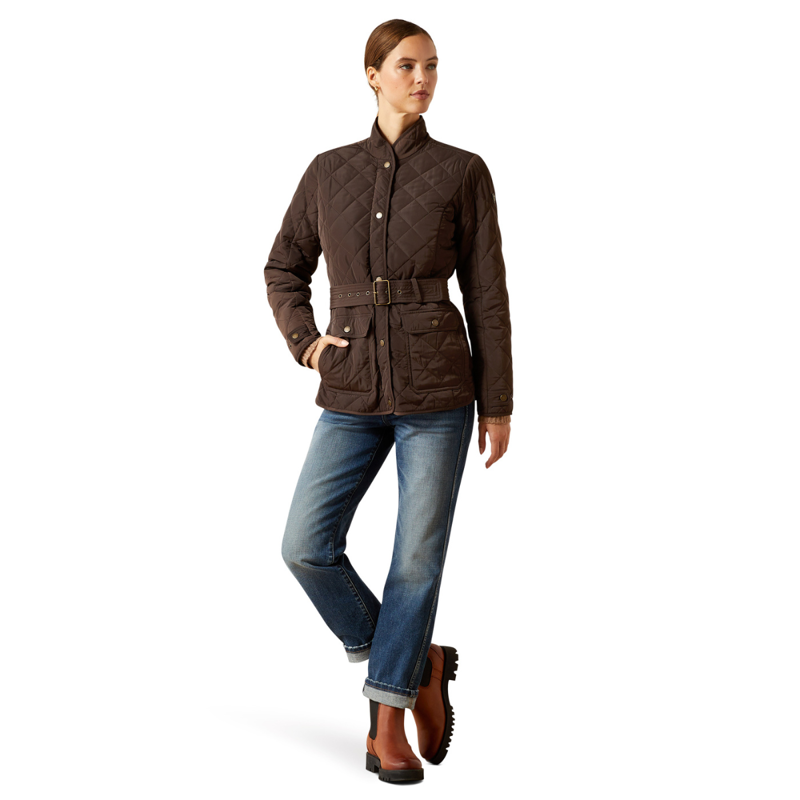 Ariat Women's Woodside Jacket - Coffee Bean-5