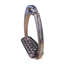 Tech Venice Sloped Evo Swarovski Safety Stirrup - Rose Gold