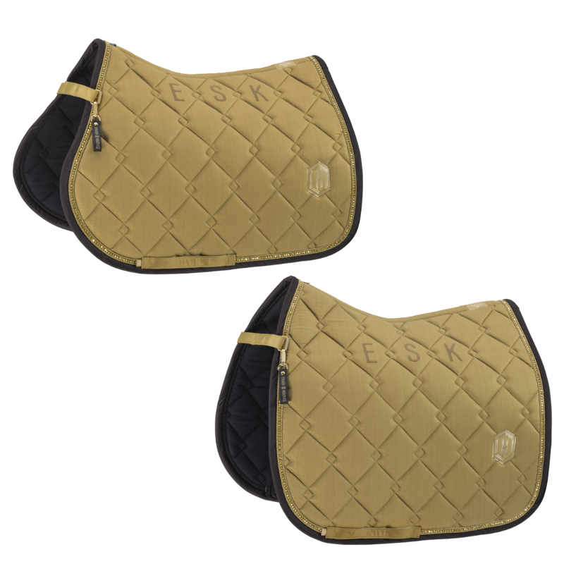 Eskadron Cotton Glitter Crystal Saddlecloth Heritage AW25 - Cardamom