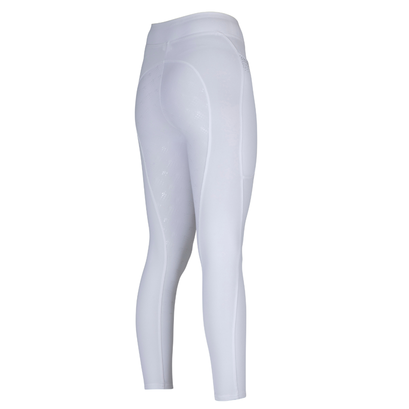 Aubrion Optima GX Riding Tights - White-2