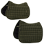 Eskadron Boulce Crystal Saddlepad Heritage AW26 - Deep Moss