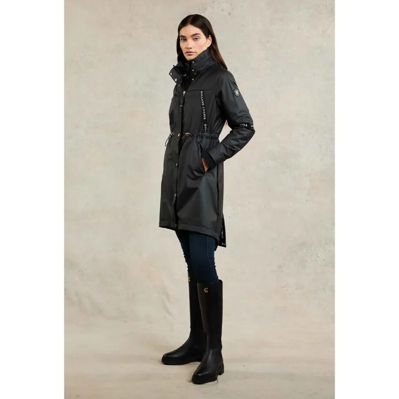 Holland Cooper Rain Coat - Matte Black-4