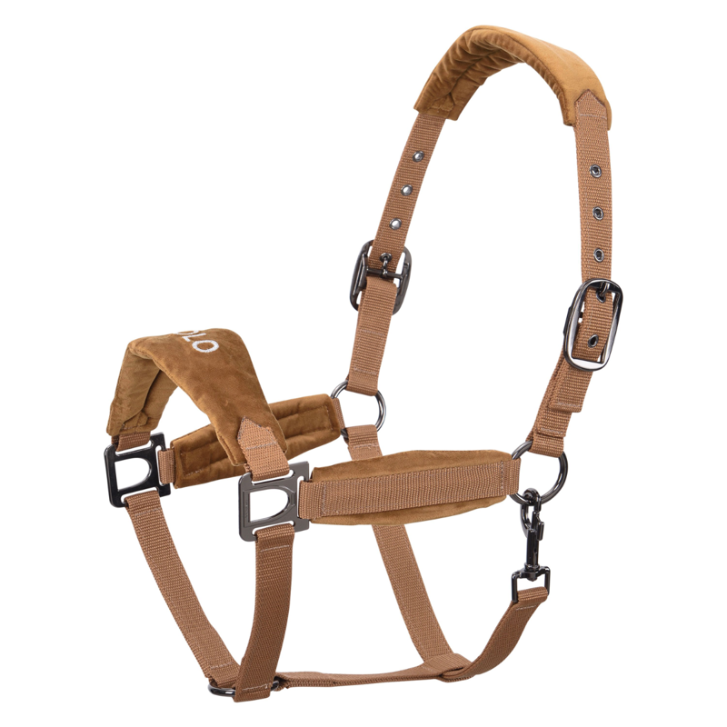 HV Polo Luxury Headcollar - Camel