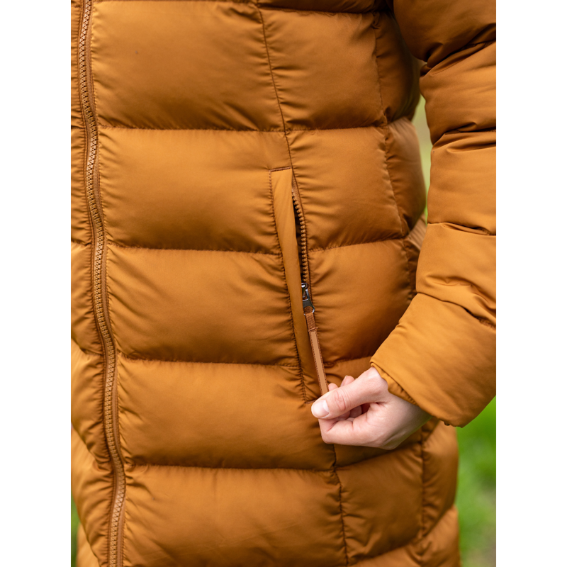 LeMieux Ladies Harper Longline Puffer Coat - Ginger-10