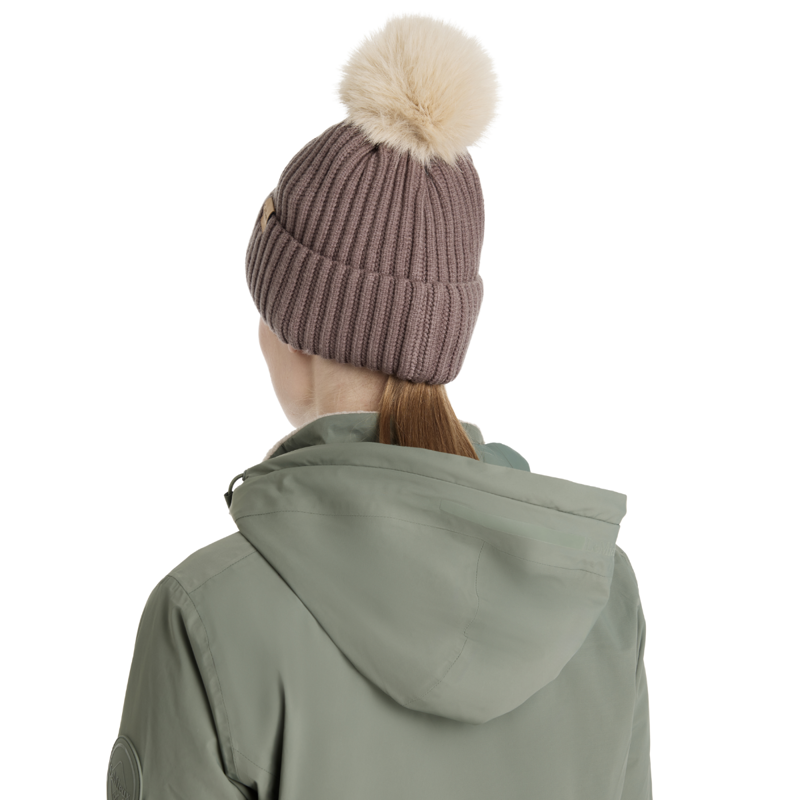 LeMieux Clara Rib Beanie - Walnut-3