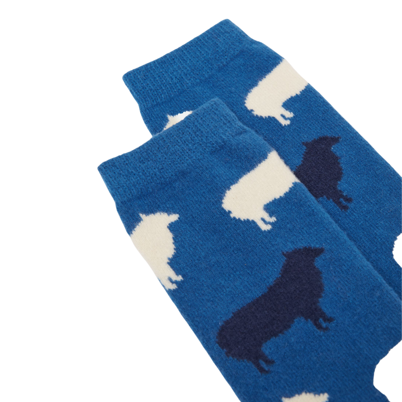 Joules Ladies Amble Socks - Sheep-2