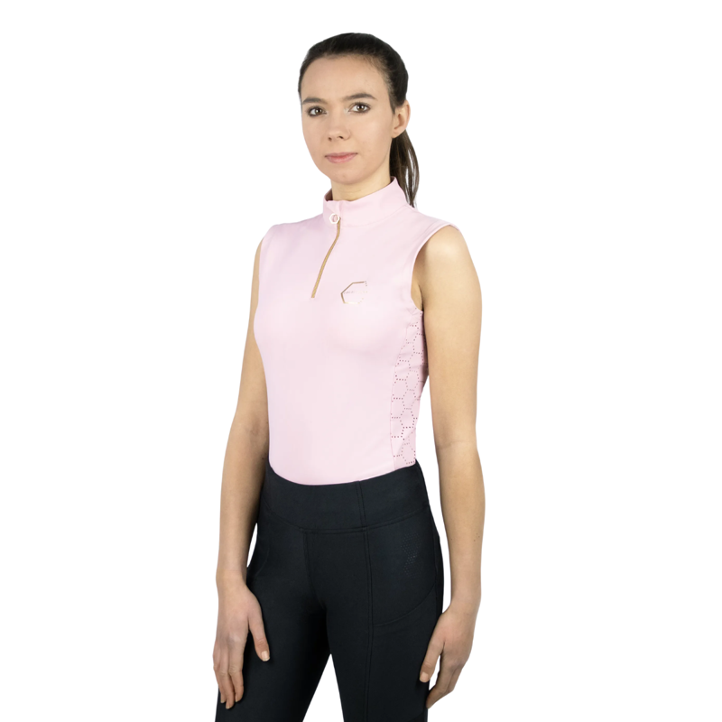 Coldstream Cranshaws Sleeveless Base Layer - Blush Pink
