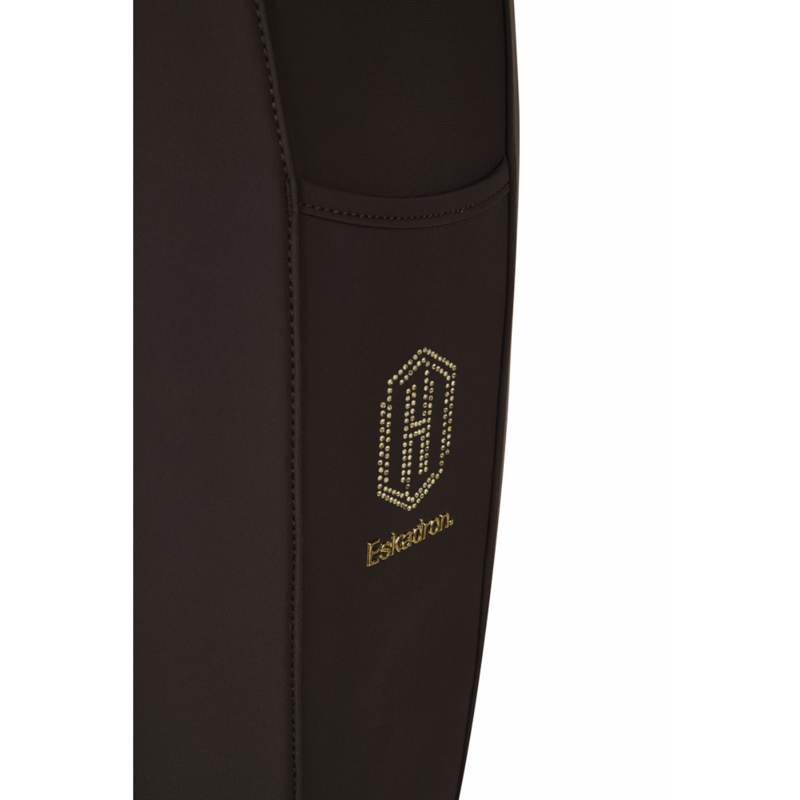 Eskadron Pro Full Grip Riding Tights Fanatics AW25 - Black Truffle-3