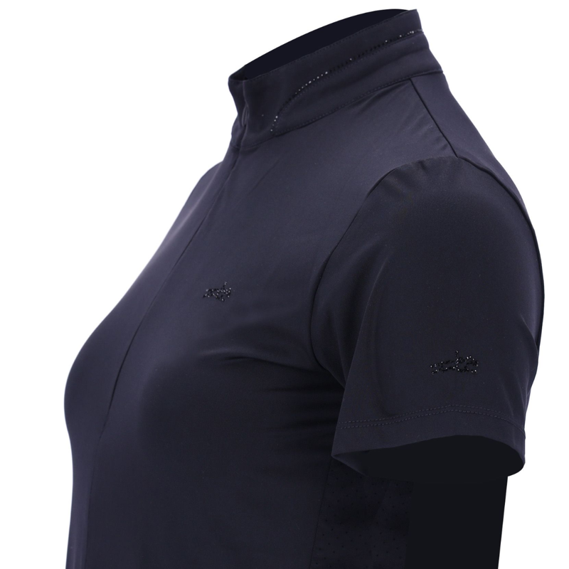 Schockemohle Ladies SPPoppy-2.6 Style Shirt - Black-3