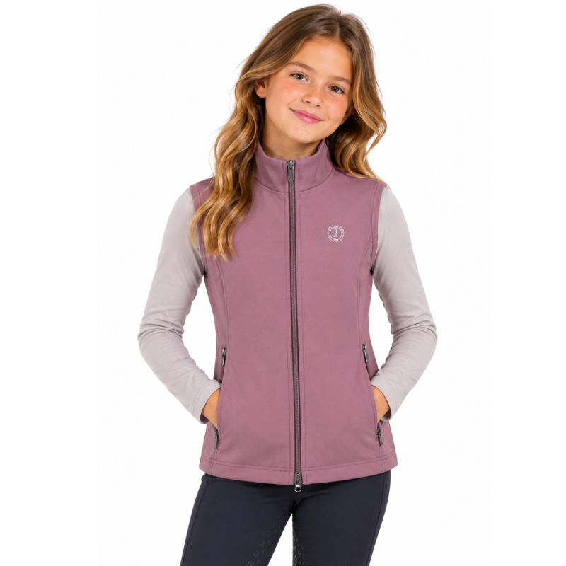 Imperial Riding Kids Cybil Bodywarmer - Mauve