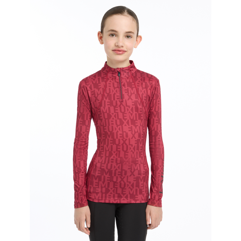 LeMieux Young Rider Casey Base Layer - Ember-4