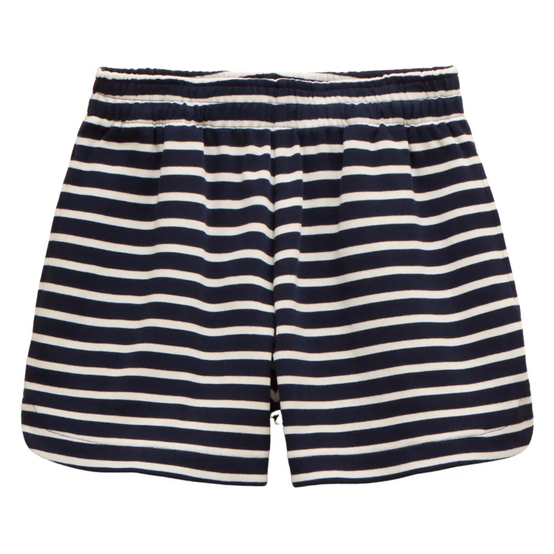 Joules Ladies Harbour Cotton Jersey Shorts - Navy