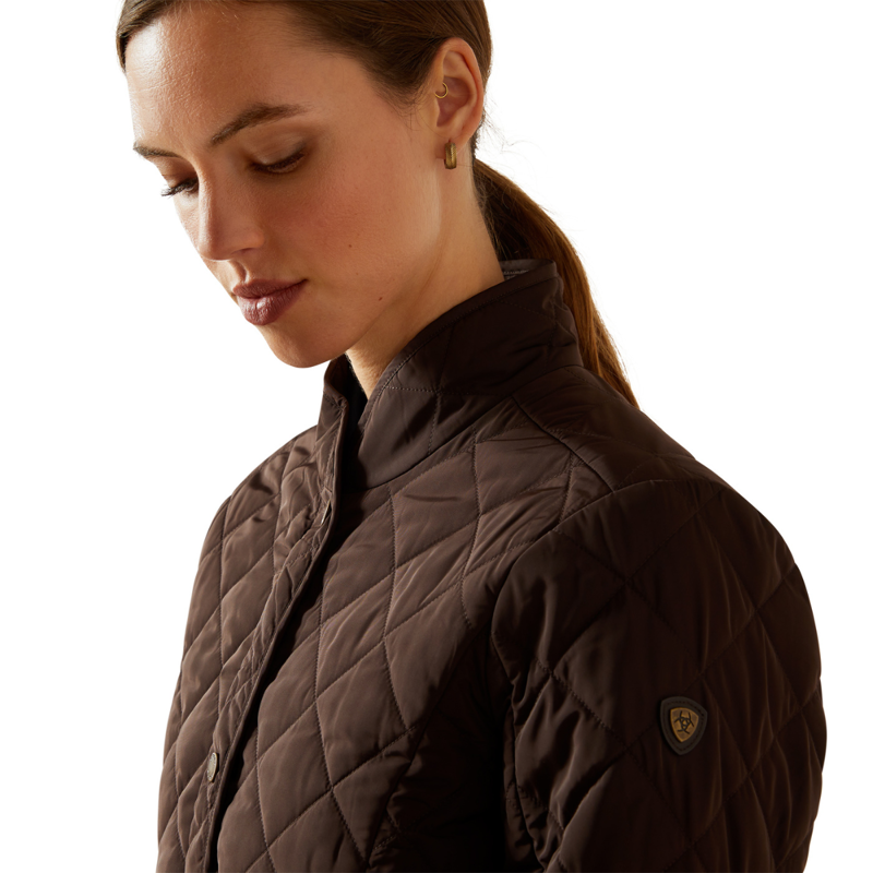 Ariat Women's Woodside Jacket - Coffee Bean-2