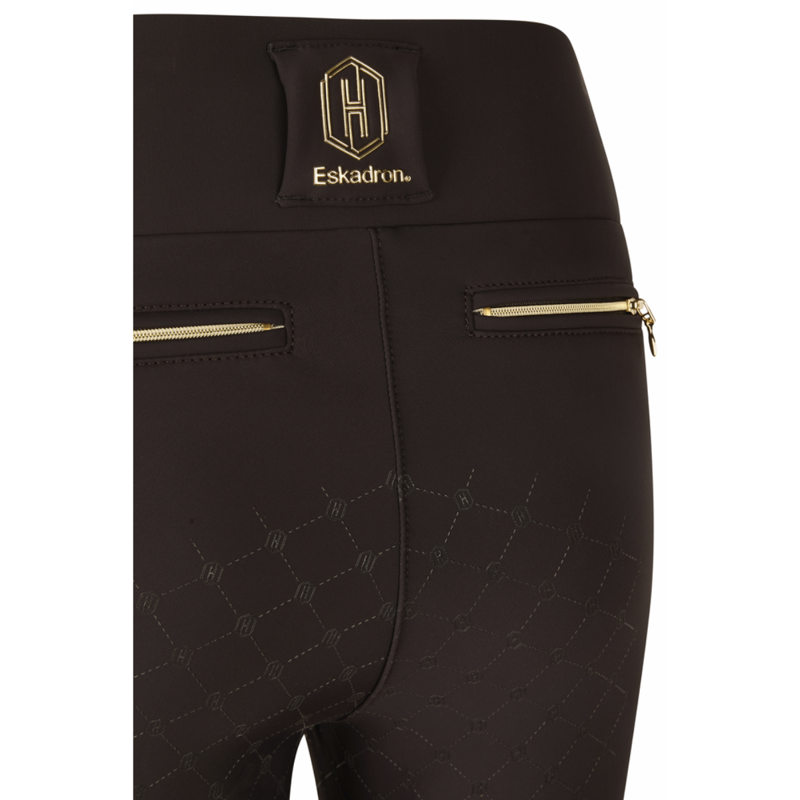 Eskadron Pro Full Grip Riding Tights Fanatics AW25 - Black Truffle-4
