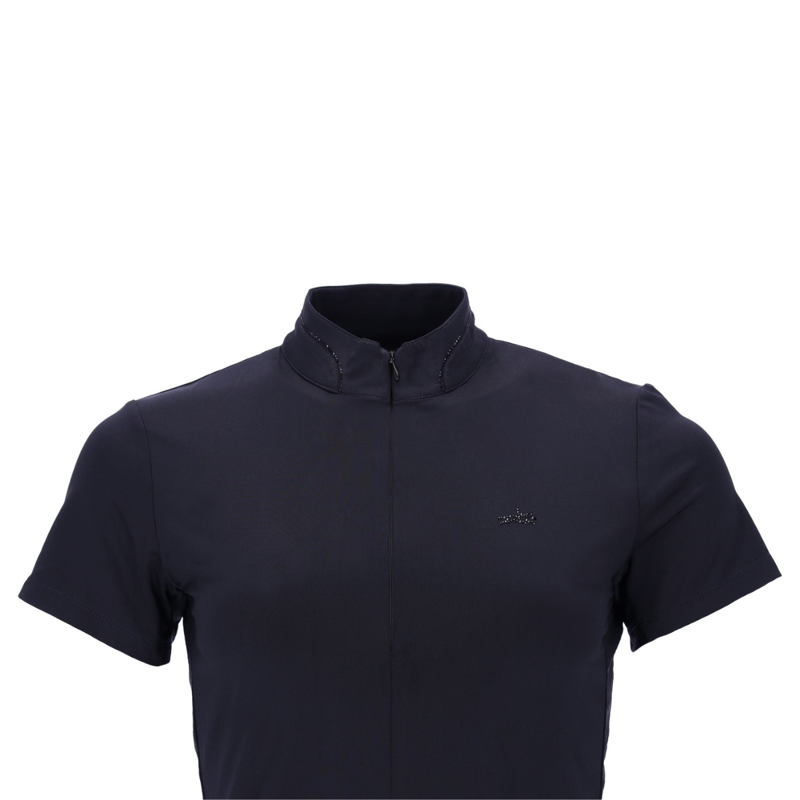 Schockemohle Ladies SPPoppy-2.6 Style Shirt - Black-2