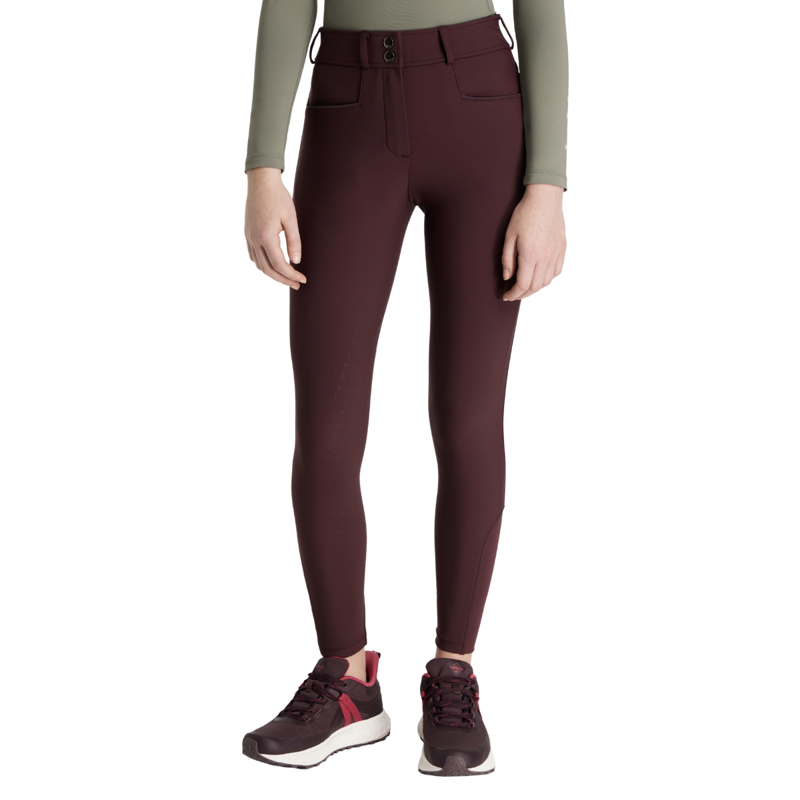 LeMieux Young Rider Full Seat Izzy Breeches - Damson