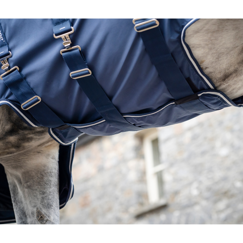 Horseware Show Ready Rug - Navy/Navy Silver-7